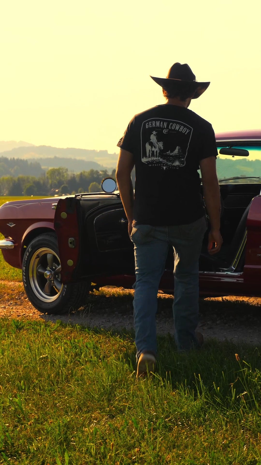 German Cowboy – Herren T-Shirt